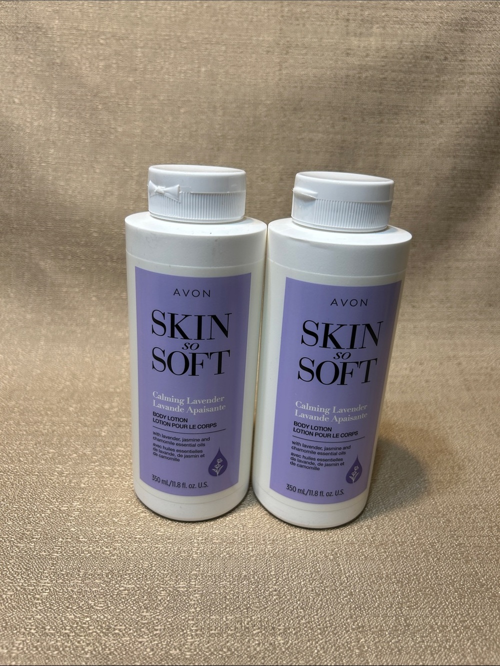 Avon Skin So Soft Lavender Body Lotion —Set of 2